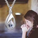 Tears Pendant Women's Water Drop Light Luxury Design Necklace