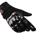 Protective shell motorcycle gloves