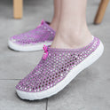 Women's cutout slippers