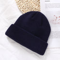 Autumn And Winter Warm Landlord Hat Melon Skin Women Retro Knitted Hat