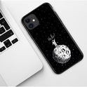 Simple starry astronaut in mobile phone case