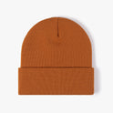 Autumn And Winter Light Board Warm Thickened Double-layer Simplicity Women's Knitted Hat