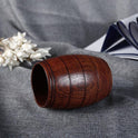 Mugs Primitive Handmade Natural Jujube Wooden Cup Mug Wine Tea Juice Beer Wood Cup Drinkware