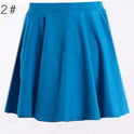 USA SIZE Large size women's high waist half skirt umbrella skirt pleated skirt sundress
