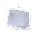 Kitchen large capacity rack storage box