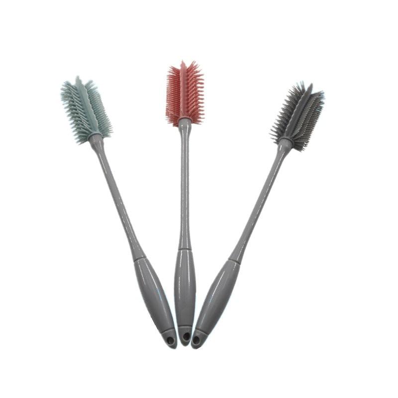 Durable Silicone Cleaning Long Handle Cup Brush
