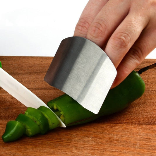 Stainless Steel Finger Guard Multi-purpose Vegetable Cutter To Prevent Cutting Hands