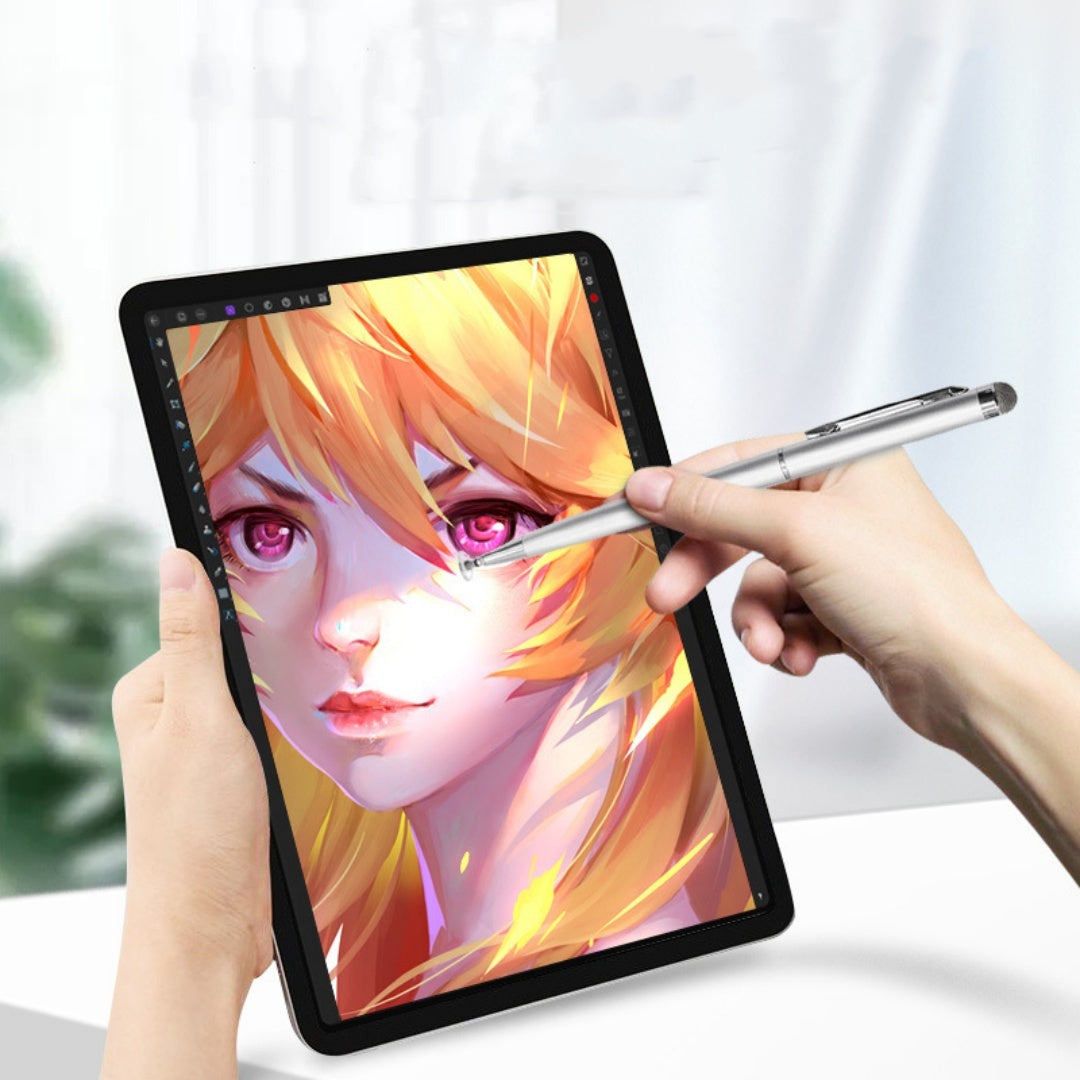 2-in-1 Cloth Touch Handwriting Capacitive Stylus
