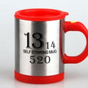 Automatic Stirring Glass Lazy Electric Mug Stainless Steel Electric Rotating Coffee Cup