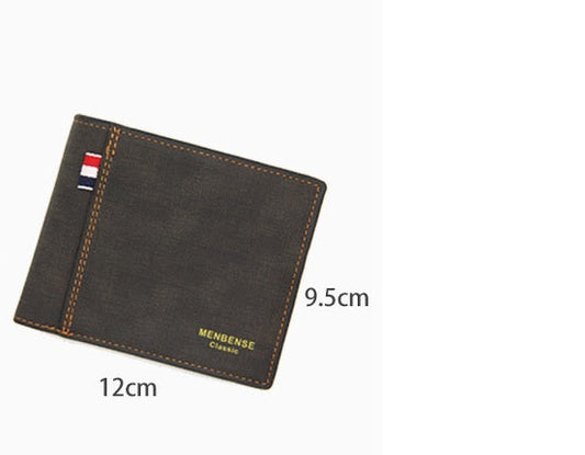 Short large-capacity multifunctional wallet