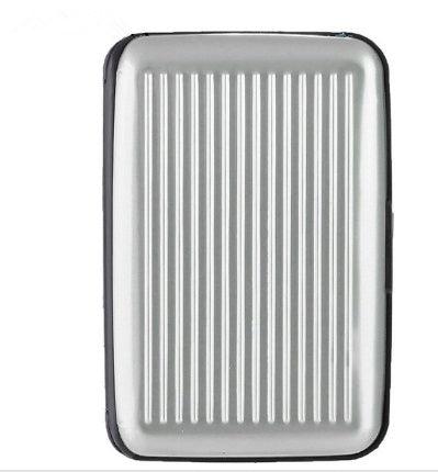 Aluminum alloy card package waterproof and magnetic card package