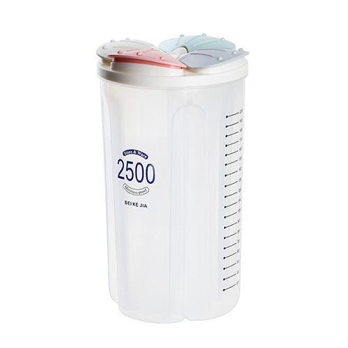 Healthy Containers Cereal Grain Dry Food Storage Tank Transparent Cover Plastic Case