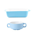 Ceramic baking bowl tableware combination set
