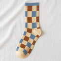 Ladies autumn and winter retro socks