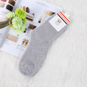 Solid Color Thick Warmth Floor Socks