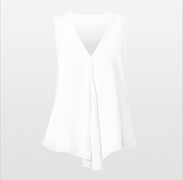 Women's loose sleeveless vest