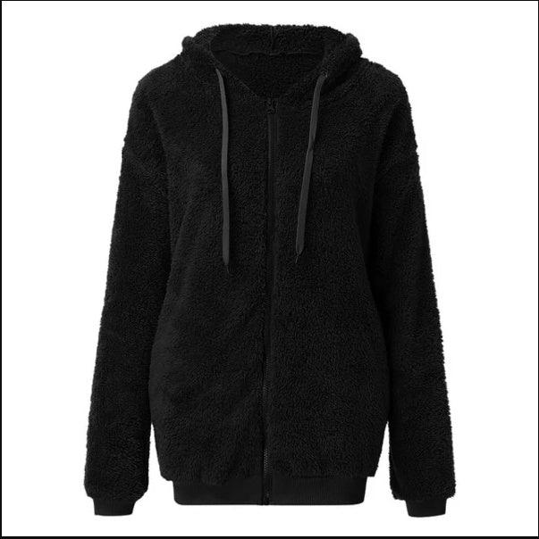 Women's Long Sleeve Sweatshirt Fleece Jacket