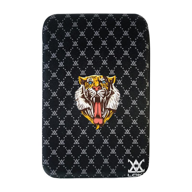 Portable Hard Table Tennis Racket Bag Racket Box Large Capacity Square Backpack