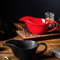 Nanzroman French Coffee Milk Cup Household Steak Sauce Boat Ceramic Sauce Sauce Boat
