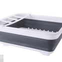 Folding Kitchen Dish Drainer Drying Rack Tableware Plate Holder Dinnerware Shelf Storage Organizer Kitchen Accessories
