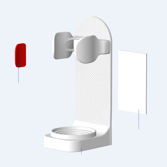 Perforation-Free Electric Toothbrush Hanging Bracket