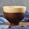 Japanese Jujube Wooden Bowl Wooden Rice Bowl Soup Bowl