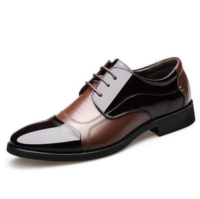 Men's Business Formal Wear Casual British Leather Shoes