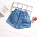 Fashion Short Skirt Summer Girl Cowboy Cartoon