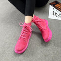 New Skinny Boots Harajuku British Style Suede Student Casual Short Boots