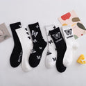 Explosive Style Socks Ladies Mid-Tube Butterfly Casual Women's Socks