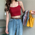 Women's Slim Camisole Short Inner Base Shirt