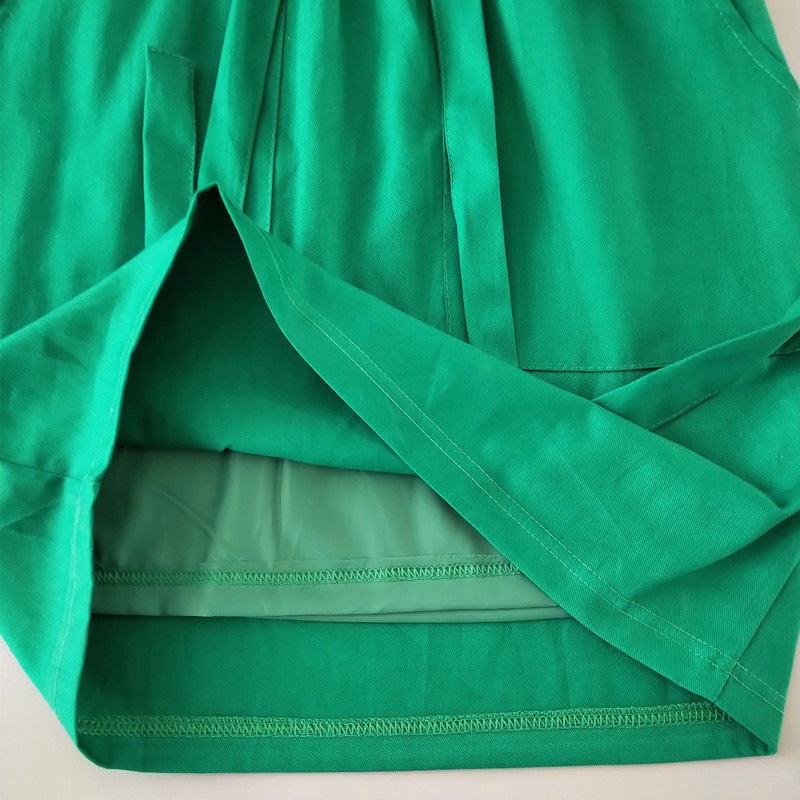 Casual High Waist Skirt Bow Loose Bag Hip Skirt