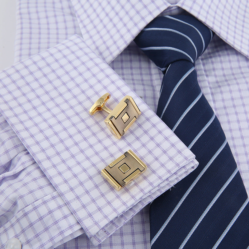 Personalized Creative French Men's Business Cufflinks