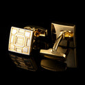 New High-Quality French Cuff Cuff Nails Suit Shirt Gold Cufflinks