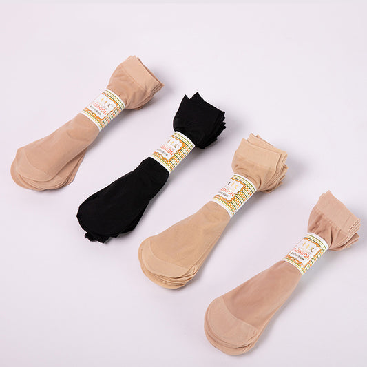 Stockings Core-Spun Silk Velvet Ladies Short Silk Socks