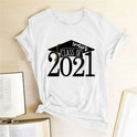 Premium Printed Funny Lady T-shirt Round Neck Short Sleeve Ladies Top T-Shirt Ladies 5J0V