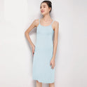 Women's Summer Mid Length Modal Suspender Dress