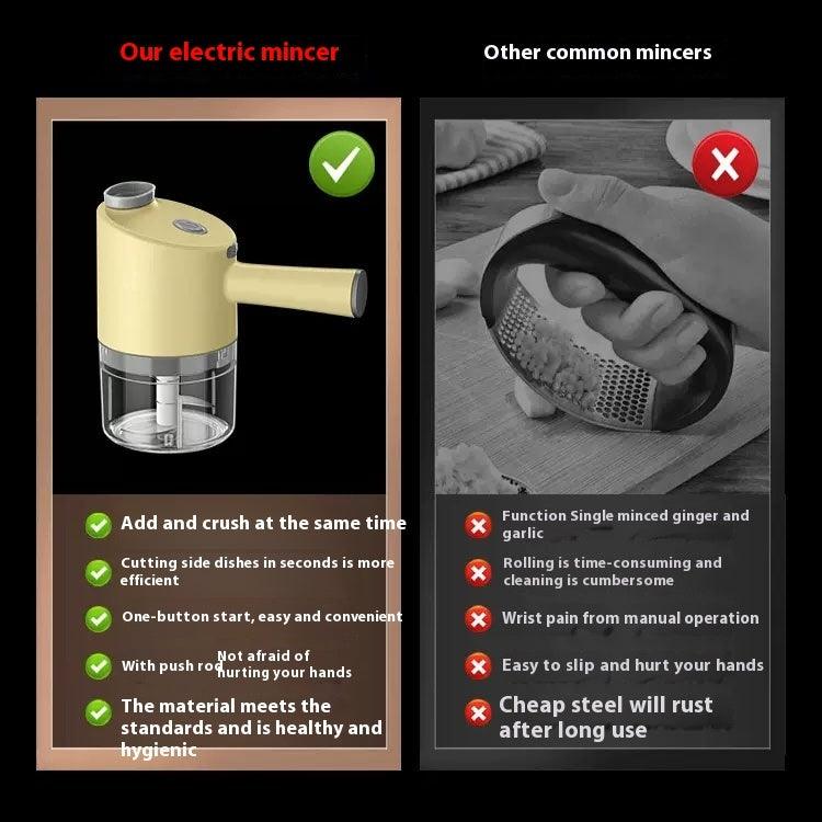 Wireless Garlic Grinder Electric Knife Mill