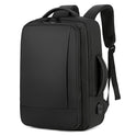 Large Capacity Expandable Neutral No Logo Backpack Multifunctional Waterproof Breathable Business Men''s Computer Backpack