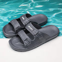 Men's Slippers Waterproof Non Slip Bathroom Bath Household Flip Flops