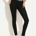 Love Printed Tight-Fitting High-Stretch Quick-Drying Fitness Peach Hip Leggings