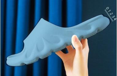 Thick-Soled Slippers Men'S New Beach Shoes Home Bathroom Household Sandals Soft Sole