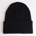 Pure Color Light Board Adult Knitted Hat With Warmth Hip-Hop Hat