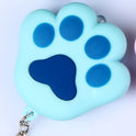 Autumn And Winter Cat Paw Keychain Ring Chain Bell Pendant Vocal Light Emitting Gift Creative Mobile Phone Shell Car Interior Accessories