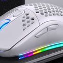 E-Sports Mechanical Wired Gaming Mouse With Rgb Glow