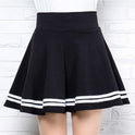 The New High-Waisted Half-Length Student Skirt, Female College Windproof, Sweet And Fluffy Pleated Skirt, A-Line Skirt