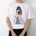 Ariana Grande T Shirt Women 7 Rings Fashion Harajuku T-shirt