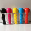 Direct Selling Two-In-One Water Cup Pill Box 7-Day Pill Box 7 Grids Outdoor Easy To Carry Water Bottle One Week With Pill Box Cup