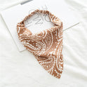 Ladies Elastic Band Wrap Headscarf Headband Cross-Border All-Match Triangle Scarf Three-State Hair Ring