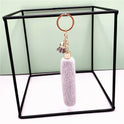 Faux Mink Fur Key Chain Bag Charms Pendant Tassel Fluffy Car Key Ring Accessories Wholesale